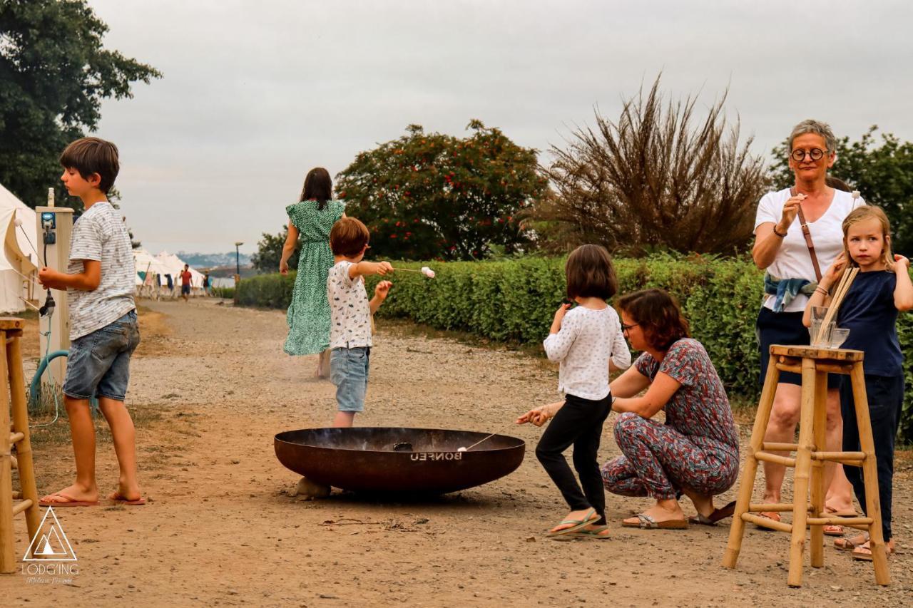 Lanvéoc Lodg'Ing Nature Camp Presqu'Ile Crozon מראה חיצוני תמונה