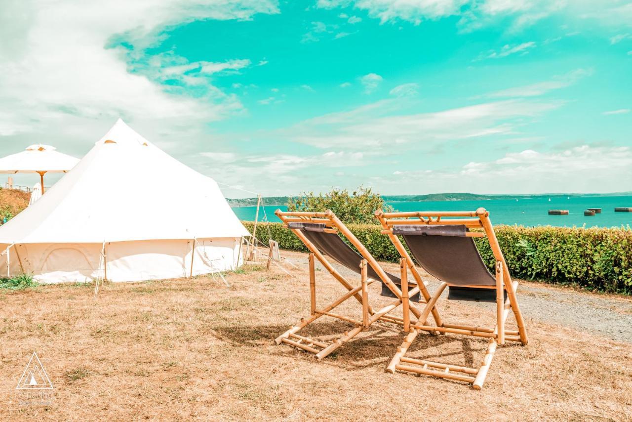 Lanvéoc Lodg'Ing Nature Camp Presqu'Ile Crozon מראה חיצוני תמונה