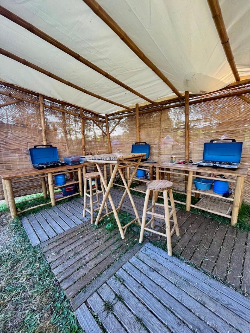Lanvéoc Lodg'Ing Nature Camp Presqu'Ile Crozon מראה חיצוני תמונה